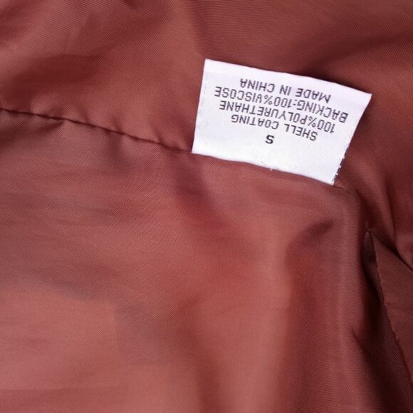 Weatherproof Vintage XS Longsleeves Zipper Pockets Brown Women's Jacket - Picture 5 of 9